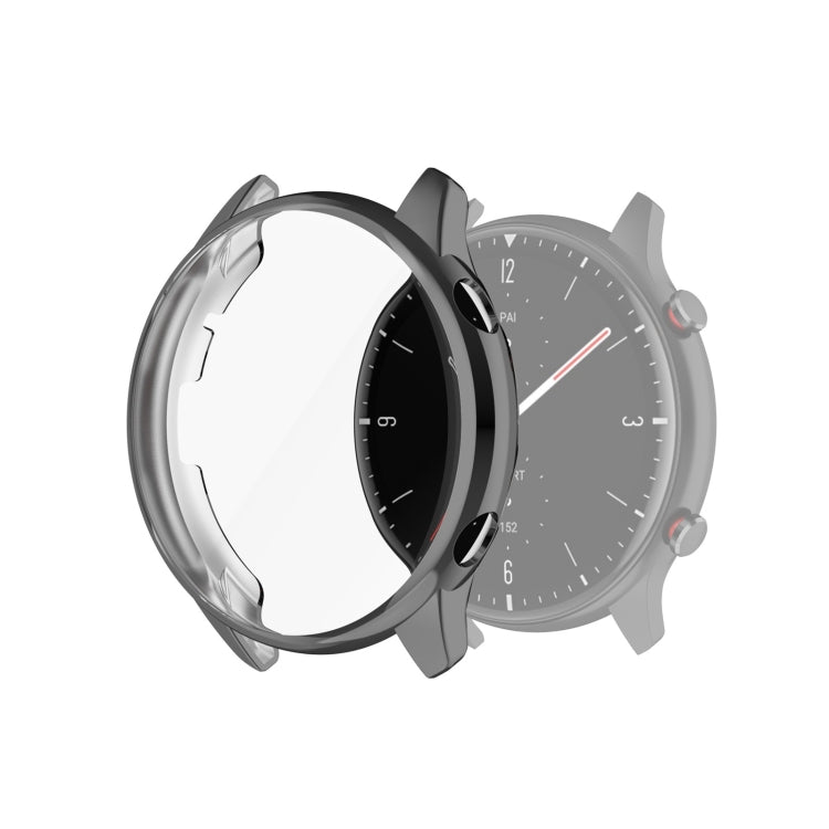 For Amazfit GTR 2 A1951 Full Coverage TPU Electroplating Protective Case Cover