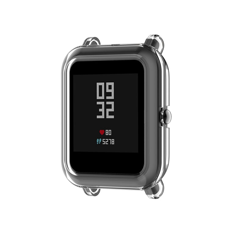 For Amazfit Pop Half-coverage TPU Protective Case Cover