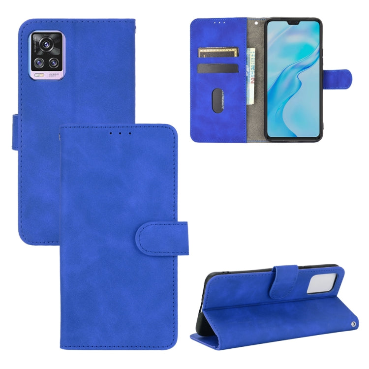 Solid Color Skin Feel Magnetic Buckle Horizontal Flip Calf Texture PU Leather Case with Holder & Card Slots & Wallet, For vivo V20 Pro / S7, For vivo V20 4G (Indian Version), For vivo Y73s, For Nokia 3.4, For Oukitel C21 / C21 Pro����������������������...