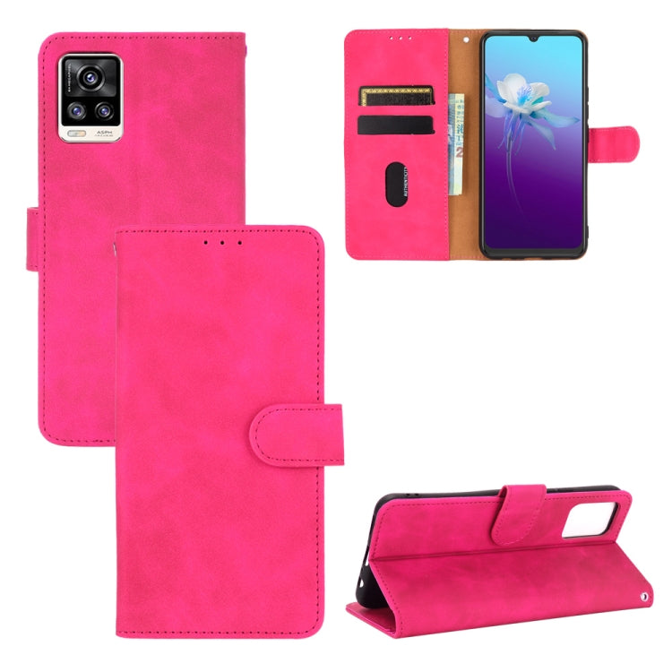 Solid Color Skin Feel Magnetic Buckle Horizontal Flip Calf Texture PU Leather Case with Holder & Card Slots & Wallet, For vivo V20 Pro / S7, For vivo V20 4G (Indian Version), For vivo Y73s, For Nokia 3.4, For Oukitel C21 / C21 Pro����������������������...
