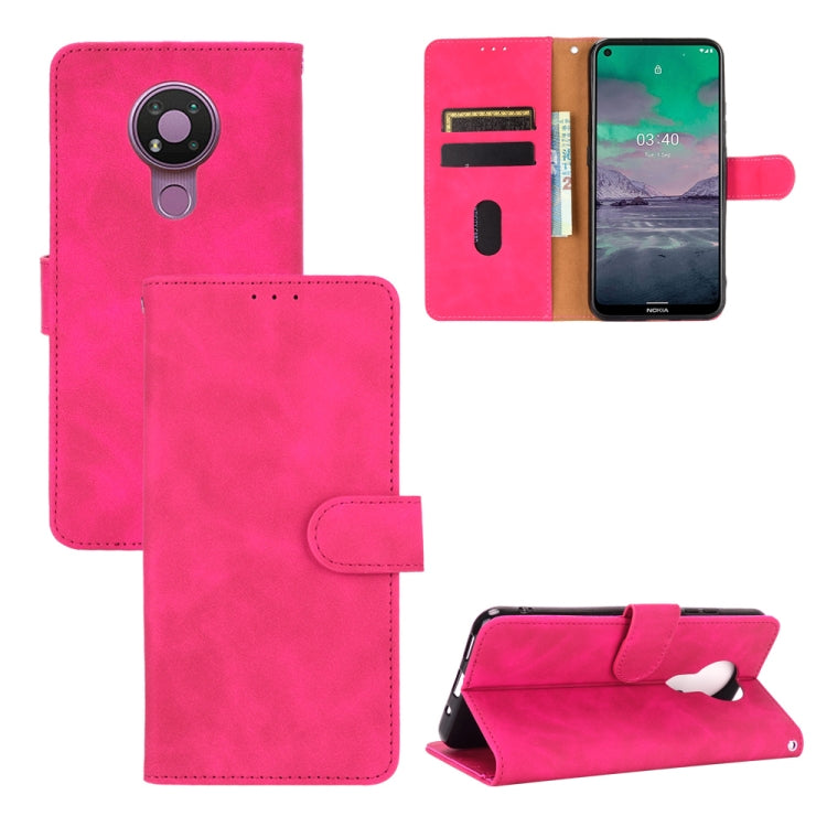 Solid Color Skin Feel Magnetic Buckle Horizontal Flip Calf Texture PU Leather Case with Holder & Card Slots & Wallet, For vivo V20 Pro / S7, For vivo V20 4G (Indian Version), For vivo Y73s, For Nokia 3.4, For Oukitel C21 / C21 Pro����������������������...
