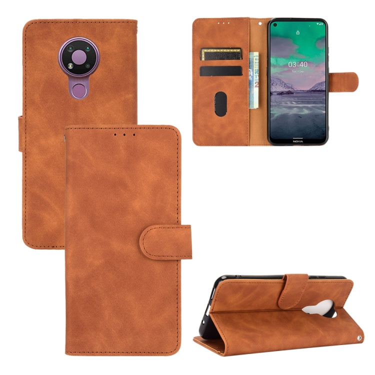 Solid Color Skin Feel Magnetic Buckle Horizontal Flip Calf Texture PU Leather Case with Holder & Card Slots & Wallet, For vivo V20 Pro / S7, For vivo V20 4G (Indian Version), For vivo Y73s, For Nokia 3.4, For Oukitel C21 / C21 Pro����������������������...