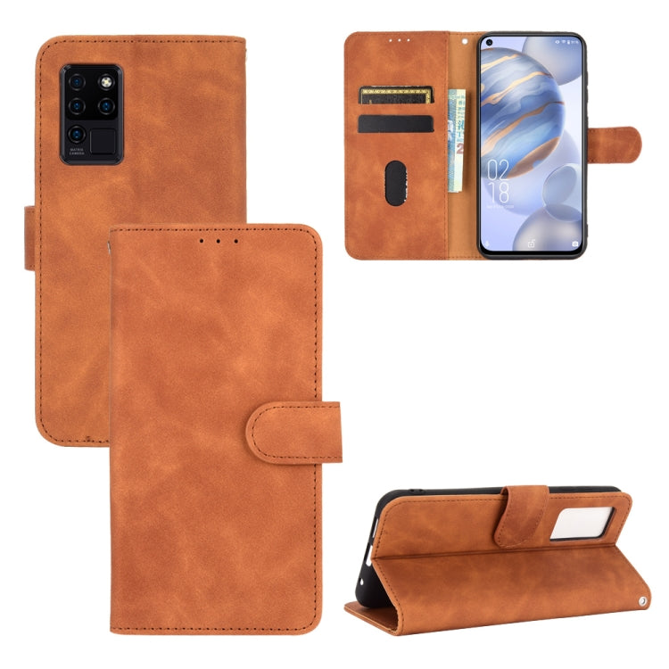 Solid Color Skin Feel Magnetic Buckle Horizontal Flip Calf Texture PU Leather Case with Holder & Card Slots & Wallet, For vivo V20 Pro / S7, For vivo V20 4G (Indian Version), For vivo Y73s, For Nokia 3.4, For Oukitel C21 / C21 Pro����������������������...