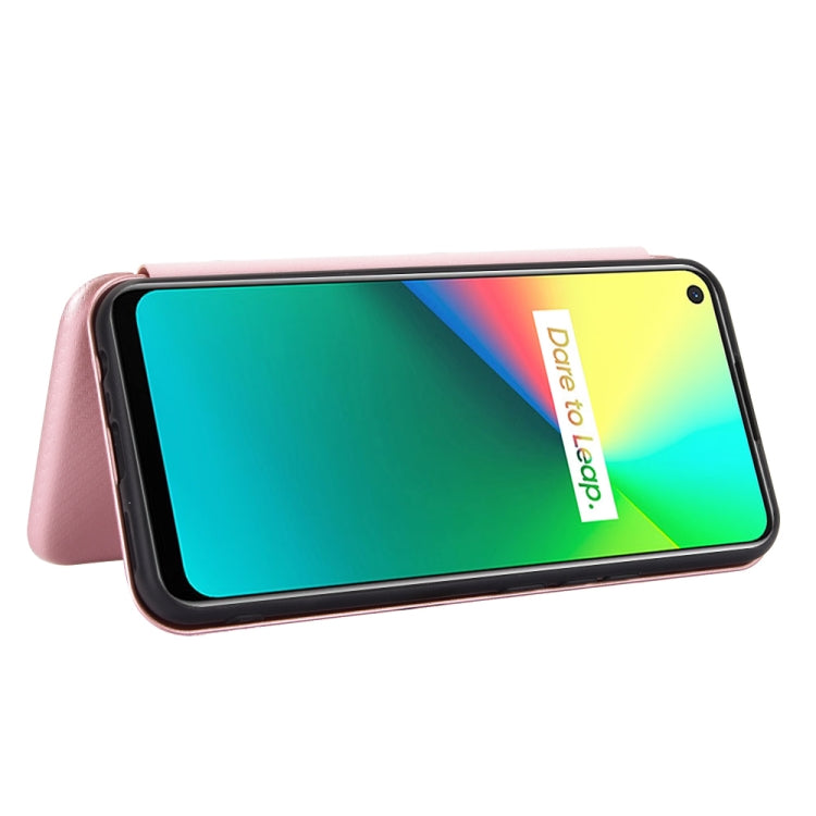 Carbon Fiber Texture Magnetic Horizontal Flip TPU + PC + PU Leather Case with Card Slot, For OPPO Realme 7i, For vivo V20 4G (Indian Version), For vivo Y73s, For Asus Zenfone Max (M2) ZB633KL, For Nokia 3.4, For Oukitel C21