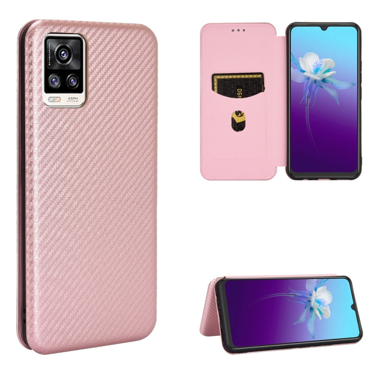 Carbon Fiber Texture Magnetic Horizontal Flip TPU + PC + PU Leather Case with Card Slot, For OPPO Realme 7i, For vivo V20 4G (Indian Version), For vivo Y73s, For Asus Zenfone Max (M2) ZB633KL, For Nokia 3.4, For Oukitel C21