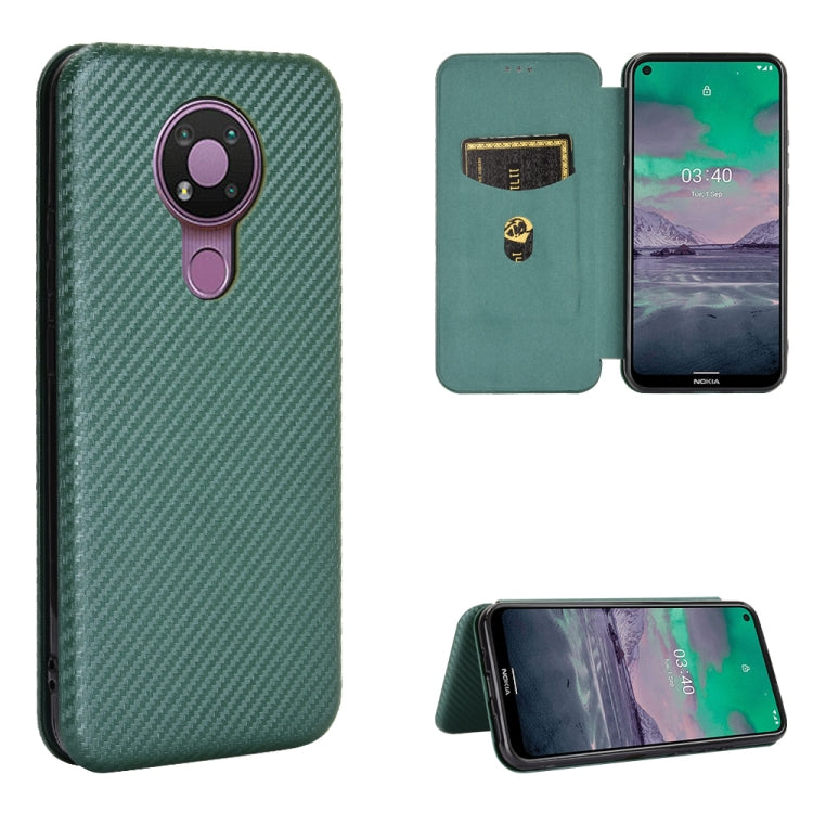 Carbon Fiber Texture Magnetic Horizontal Flip TPU + PC + PU Leather Case with Card Slot, For OPPO Realme 7i, For vivo V20 4G (Indian Version), For vivo Y73s, For Asus Zenfone Max (M2) ZB633KL, For Nokia 3.4, For Oukitel C21