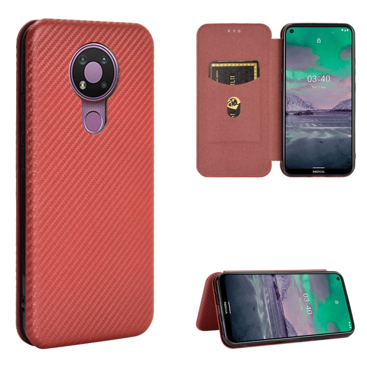Carbon Fiber Texture Magnetic Horizontal Flip TPU + PC + PU Leather Case with Card Slot, For OPPO Realme 7i, For vivo V20 4G (Indian Version), For vivo Y73s, For Asus Zenfone Max (M2) ZB633KL, For Nokia 3.4, For Oukitel C21