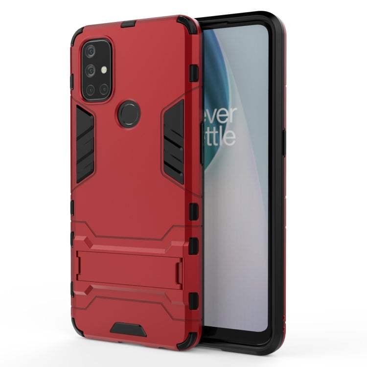 Shockproof PC + TPU Protective Case with Hidden Holder, For OnePlus Nord N100, For OPPO A15, For Huawei nova 8 SE, For Samsung Galaxy S21+ 5G, For Samsung Galaxy S21 Ultra 5G, For OnePlus Nord N10 5G, For Samsung Galaxy S21 5G
