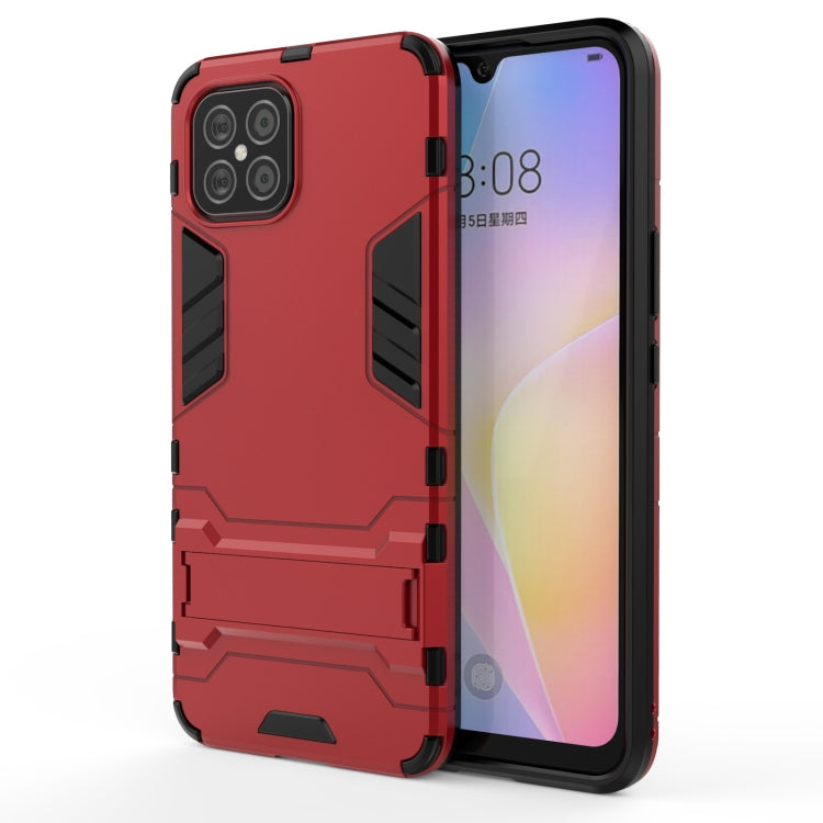 Shockproof PC + TPU Protective Case with Hidden Holder, For OnePlus Nord N100, For OPPO A15, For Huawei nova 8 SE, For Samsung Galaxy S21+ 5G, For Samsung Galaxy S21 Ultra 5G, For OnePlus Nord N10 5G, For Samsung Galaxy S21 5G