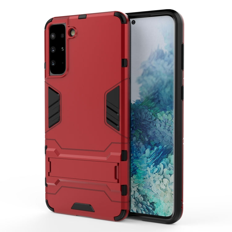 Shockproof PC + TPU Protective Case with Hidden Holder, For OnePlus Nord N100, For OPPO A15, For Huawei nova 8 SE, For Samsung Galaxy S21+ 5G, For Samsung Galaxy S21 Ultra 5G, For OnePlus Nord N10 5G, For Samsung Galaxy S21 5G