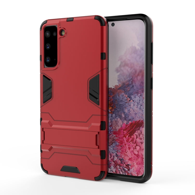 Shockproof PC + TPU Protective Case with Hidden Holder, For OnePlus Nord N100, For OPPO A15, For Huawei nova 8 SE, For Samsung Galaxy S21+ 5G, For Samsung Galaxy S21 Ultra 5G, For OnePlus Nord N10 5G, For Samsung Galaxy S21 5G