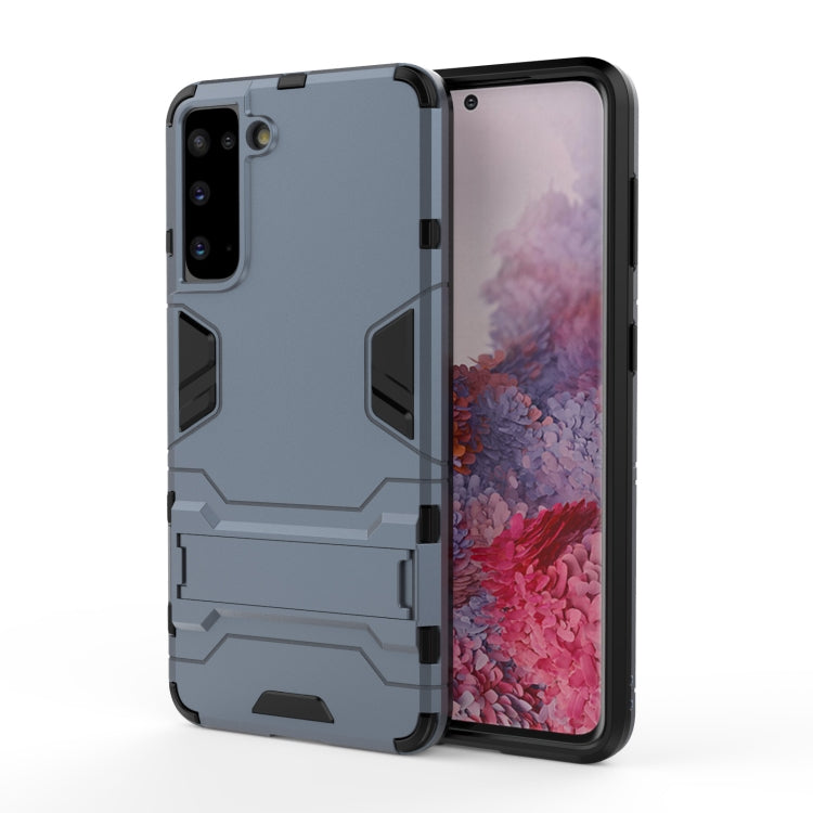 Shockproof PC + TPU Protective Case with Hidden Holder, For OnePlus Nord N100, For OPPO A15, For Huawei nova 8 SE, For Samsung Galaxy S21+ 5G, For Samsung Galaxy S21 Ultra 5G, For OnePlus Nord N10 5G, For Samsung Galaxy S21 5G