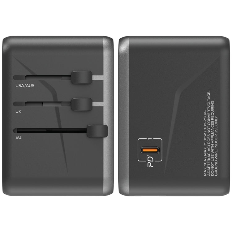 MOMAX 1-World UA8 PD 70W Fast Charger Power Adapter, UA8