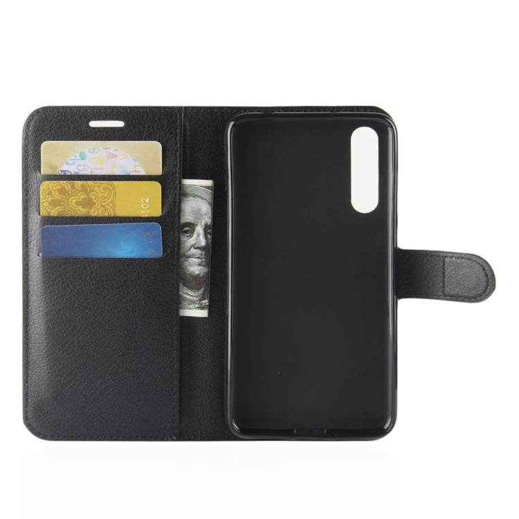 For Huawei  P20 Pro Litchi Texture Horizontal Flip Leather Case with Wallet & Holder & Card Slots, For Huawei P20 Pro
