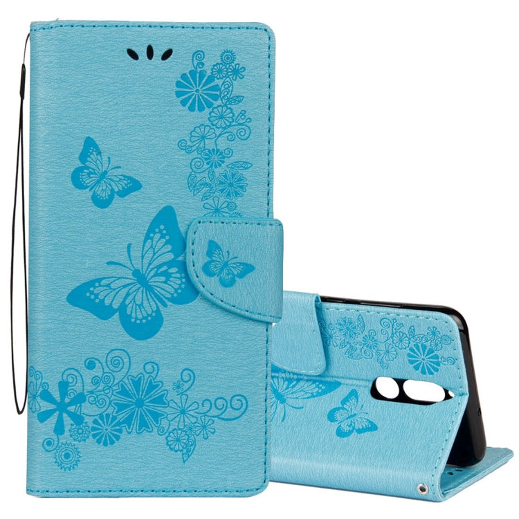 For Huawei  Mate 10 Lite Vintage Embossed Floral Butterfly Pattern Horizontal Flip Leather Case with Card Slot & Holder & Wallet & Lanyard , For Mate 10 Lite