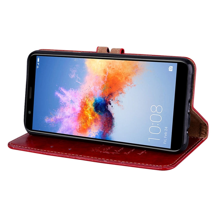 For Huawei Honor Play 7X Business Style Oil Wax Texture Horizontal Flip Leather Case with Holder & Card Slots & Wallet, For Huawei Honor Play 7X