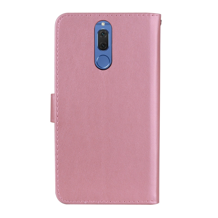 For Huawei Mate 10 Lite Rose Embossed Horizontal Flip Environmental PU Leather Case with Holder & Card Slots & Wallet, For Huawei Mate 10 Lite, Huawei Mate 10 Lite