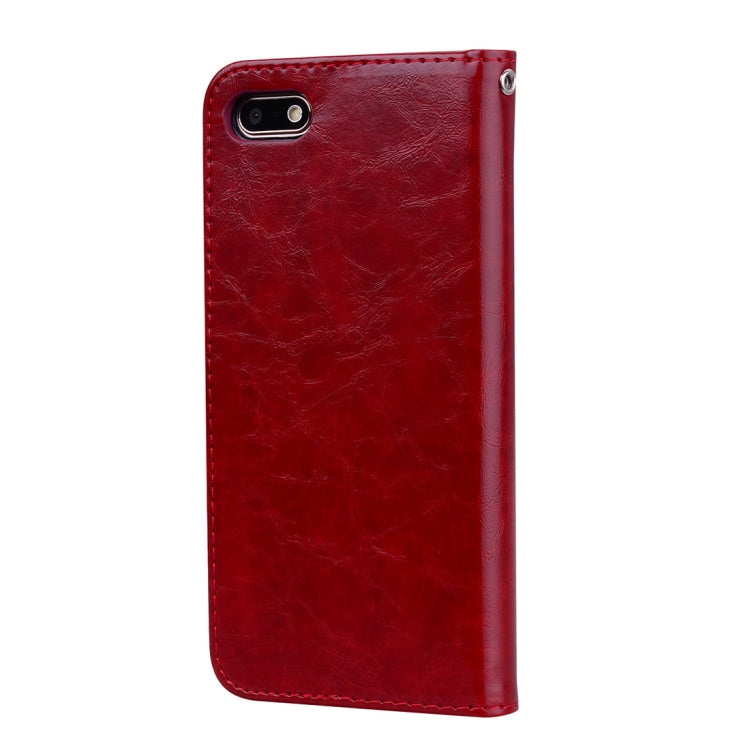 Business Style Oil Wax Texture Horizontal Flip Leather Case for Huawei Y5 (2018) / Y5 Prime (2018) / Honor 7A (Russian Version), with Holder & Card Slots & Wallet, For Huawei Y5 (2018) / Y5 Prime (2018), For Huawei Y5 Prime (2018), For Huawei Y5 (2018)