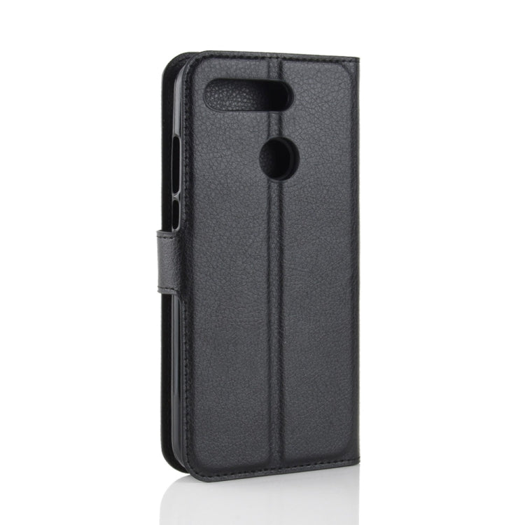 Litchi Texture Horizontal Flip Leather Case for Huawei Honor View 20, with Wallet & Holder & Card Slots, For Honor View 20