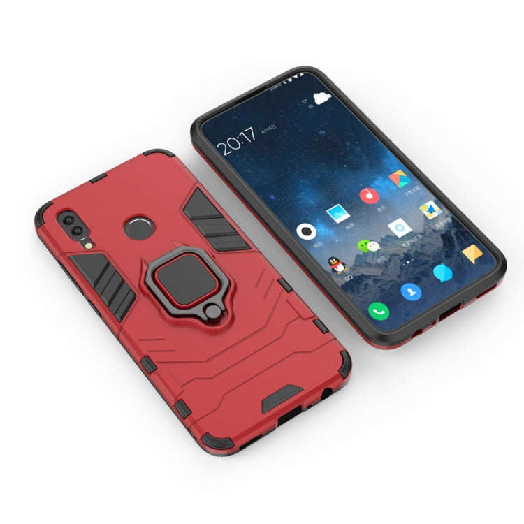 PC + TPU Shockproof Protective Case for Huawei P Smart (2019), with Magnetic Ring Holder, For Huawei P Smart (2019)