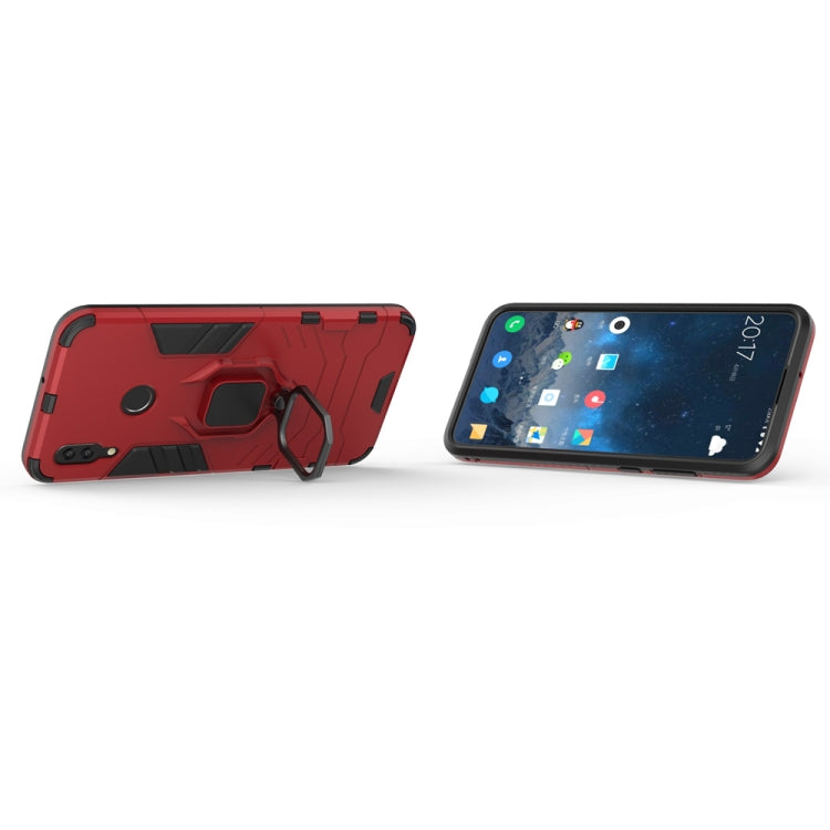 PC + TPU Shockproof Protective Case for Huawei P Smart (2019), with Magnetic Ring Holder, For Huawei P Smart (2019)