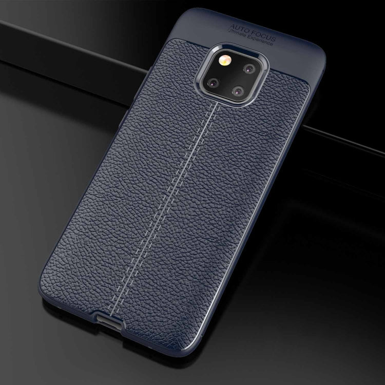 Litchi Texture TPU Shockproof Case for Huawei Mate 20 Pro, For Huawei Mate 20 Pro, For Mate 20 Pro