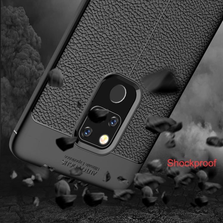 Litchi Texture TPU Shockproof Case for Huawei Mate 20, For Huawei Mate 20, For Mate 20