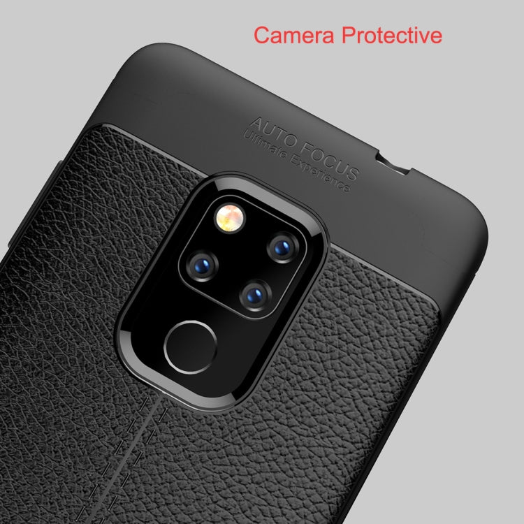 Litchi Texture TPU Shockproof Case for Huawei Mate 20, For Huawei Mate 20, For Mate 20