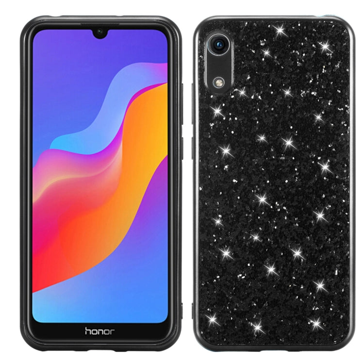 Glitter Powder Shockproof TPU Case for Huawei Honor Play 8A, For Huawei Honor Play 8A