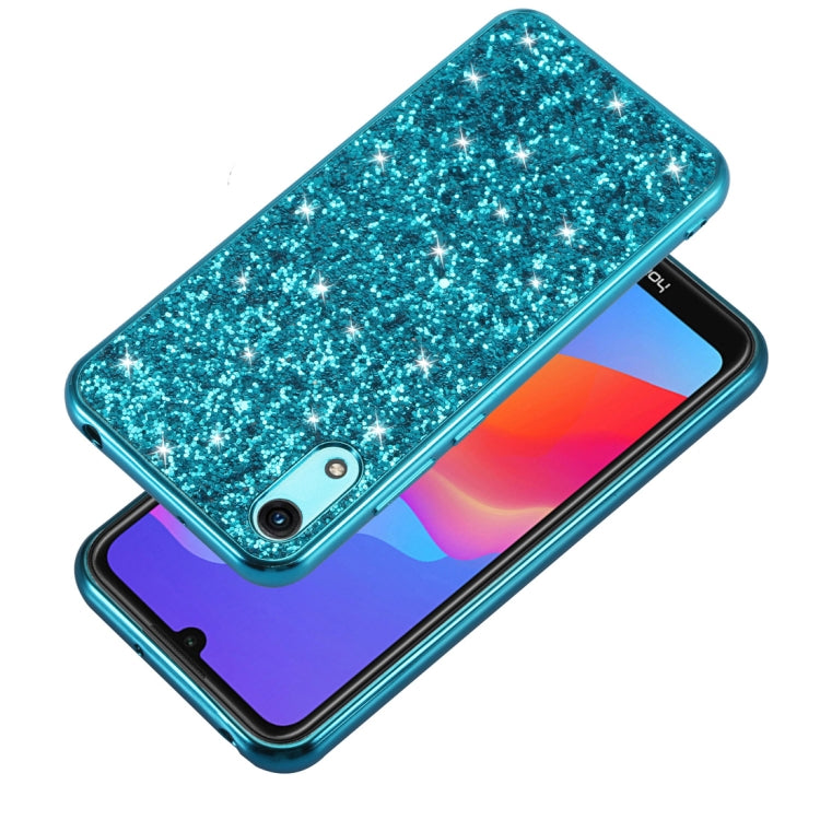 Glitter Powder Shockproof TPU Case for Huawei Honor Play 8A, For Huawei Honor Play 8A
