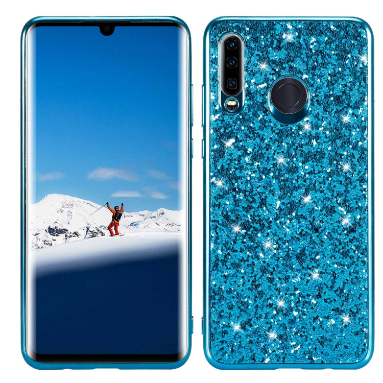 Glitter Powder Shockproof TPU Case for Huawei P30 Lite / nova 4e, For Huawei P30 Lite / nova 4e