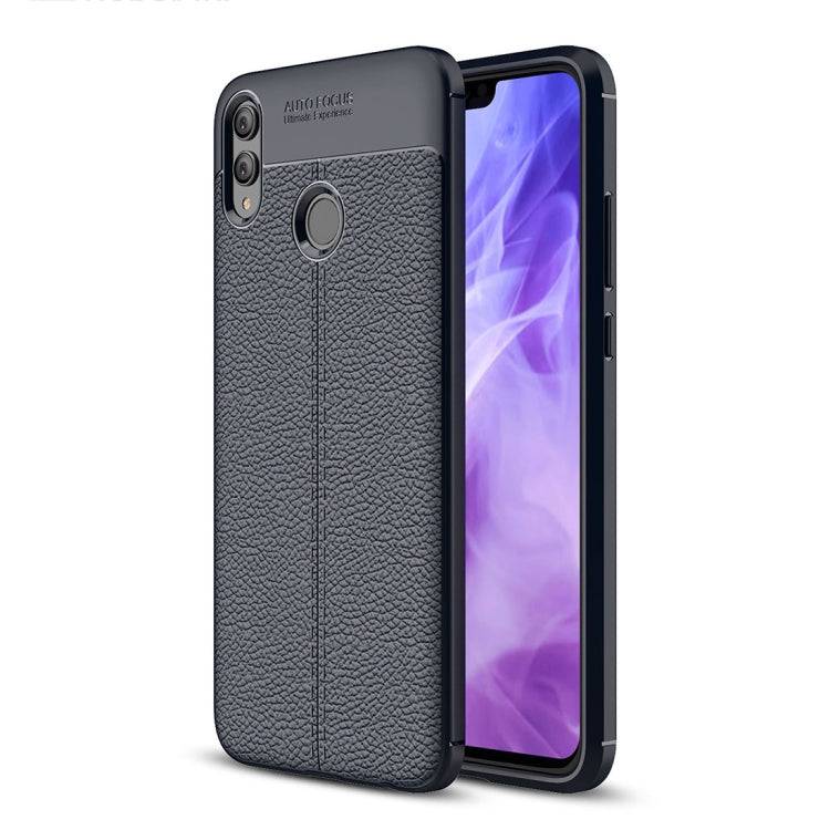 Litchi Texture TPU Shockproof Case for Huawei Honor 8X, For Honor 8X, For Huawei Honor 8X