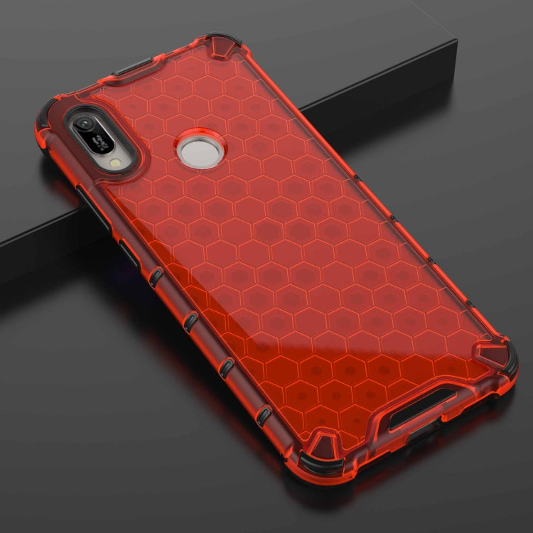 Honeycomb Shockproof PC + TPU Case for Huawei Y6(2019), For Huawei Y6(2019)