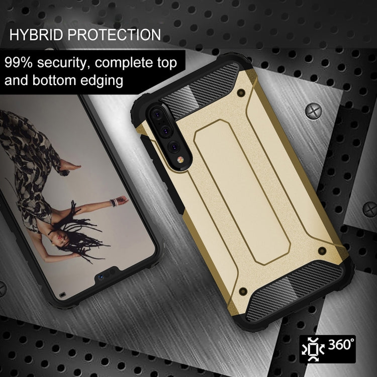 For Huawei  P20 Pro Full-body Rugged TPU + PC Combination Back Cover Case , For Huawei P20 Pro, Huawei P20 Pro