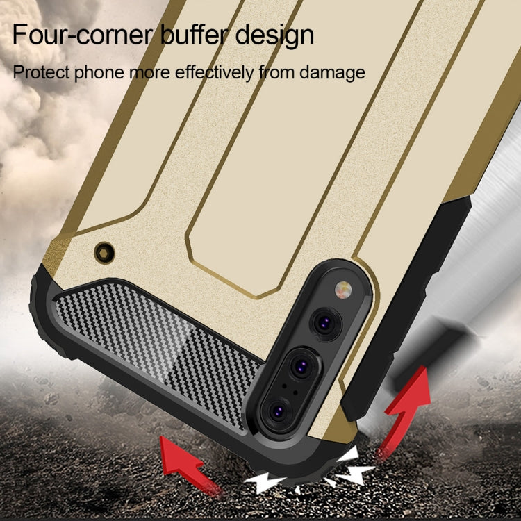 For Huawei  P20 Pro Full-body Rugged TPU + PC Combination Back Cover Case , For Huawei P20 Pro, Huawei P20 Pro