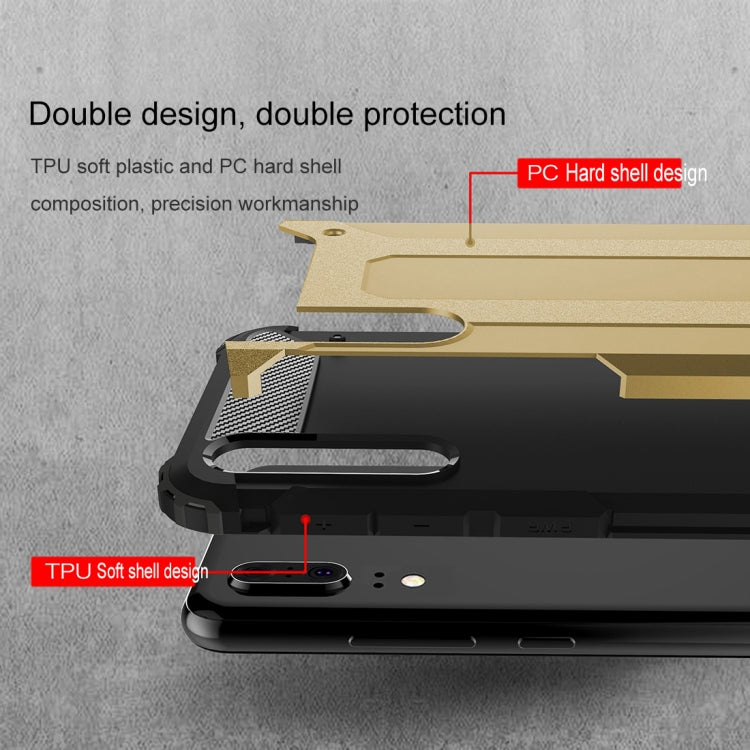 For Huawei  P20 Full-body Rugged TPU + PC Combination Back Cover Case , For Huawei P20, Huawei P20