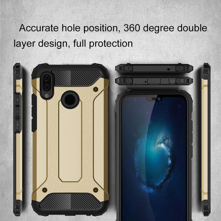 For Huawei  P20 Lite Full-body Rugged TPU + PC Combination Back Cover Case , For Huawei P20 Lite, Huawei P20 Lite