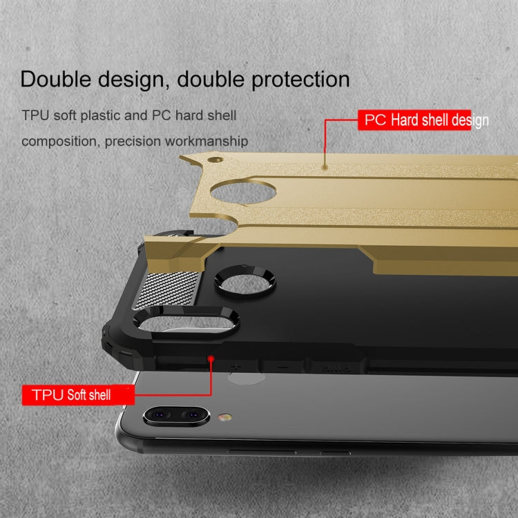 For Huawei  P20 Lite Full-body Rugged TPU + PC Combination Back Cover Case , For Huawei P20 Lite, Huawei P20 Lite