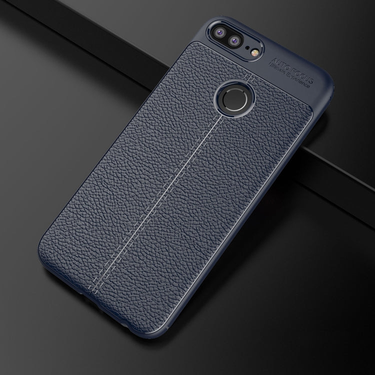 For Huawei Honor 10 Lite Litchi Texture Soft TPU Protective Case, For Honor 10 Lite