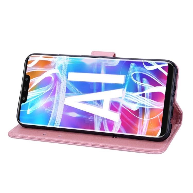 Rose Embossed Horizontal Flip PU Leather Case for Huawei Mate 20 Lite, with Holder & Card Slots & Wallet, For Huawei Mate 20 Lite, Huawei Mate 20 Lite