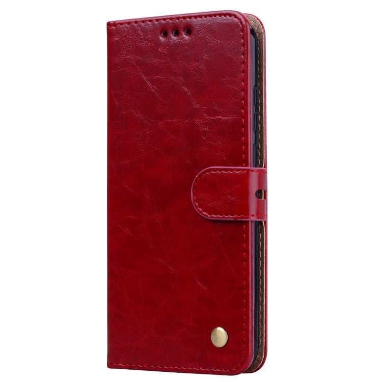 Business Style Oil Wax Texture Horizontal Flip Leather Case for Huawei Y6 (2019) / Honor 8A, with Holder & Card Slots & Wallet, For Huawei Y6 (2019) / Honor 8A, For Huawei Honor 8A