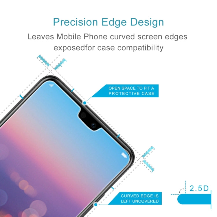For Huawei P20 0.26mm 9H Surface Hardness 2.5D Explosion-proof Tempered Glass Screen Film, For P20