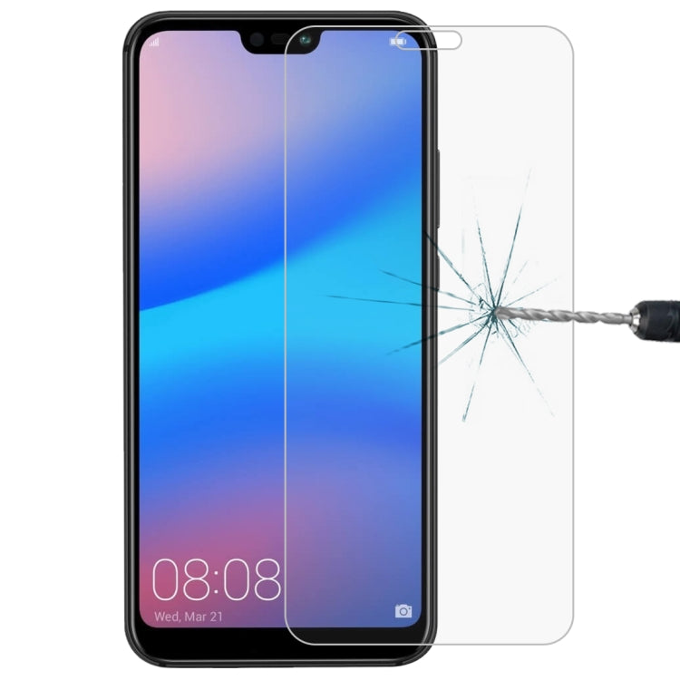 For Huawei P20 Lite 0.26mm 9H Surface Hardness 2.5D Explosion-proof Tempered Glass Screen Film, For P20 Lite