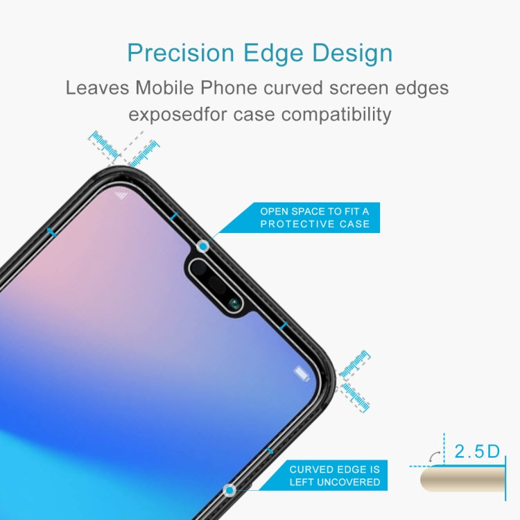 For Huawei P20 Lite 0.26mm 9H Surface Hardness 2.5D Explosion-proof Tempered Glass Screen Film, For P20 Lite