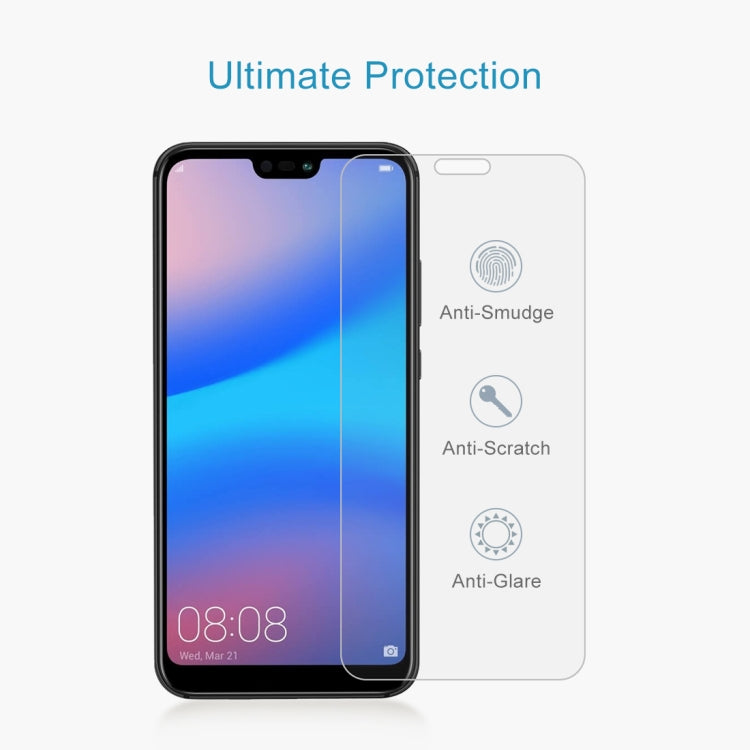 For Huawei P20 Lite 0.26mm 9H Surface Hardness 2.5D Explosion-proof Tempered Glass Screen Film, For P20 Lite