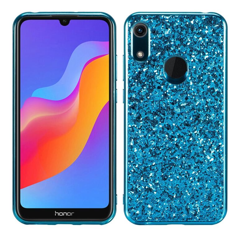 Glittery Powder Shockproof TPU Case for Huawei Honor Play 8A, For Huawei Honor 8A