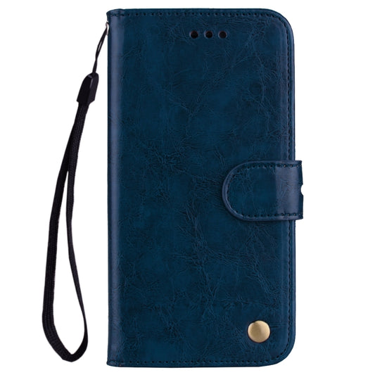 Business Style Oil Wax Texture Horizontal Flip Leather Case for Huawei Honor 20, with Holder & Card Slots & Wallet