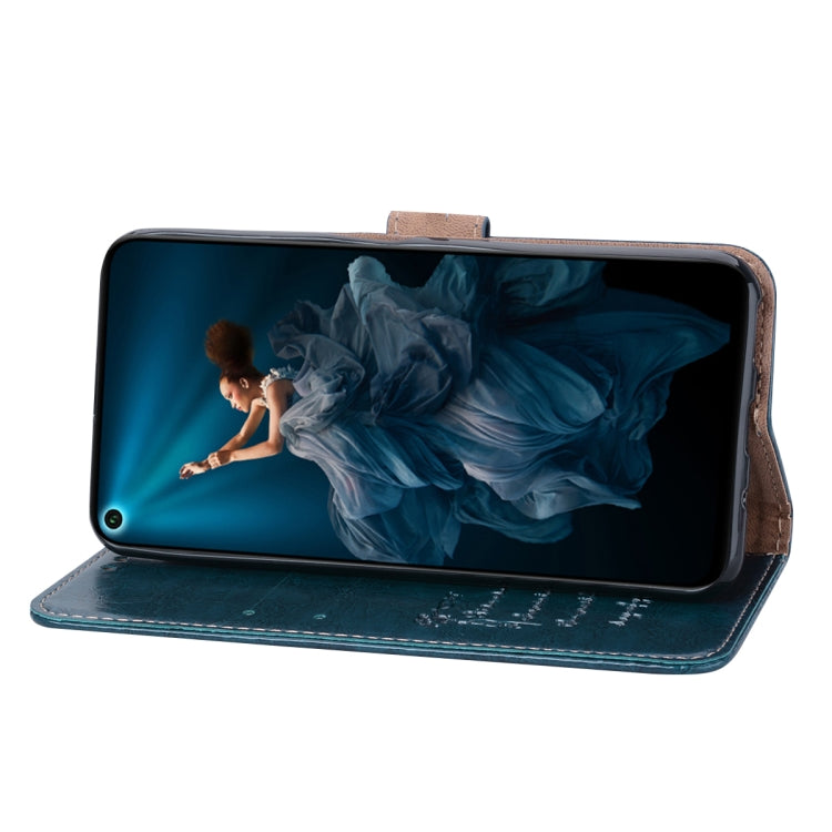 Business Style Oil Wax Texture Horizontal Flip Leather Case for Huawei Honor 20, with Holder & Card Slots & Wallet