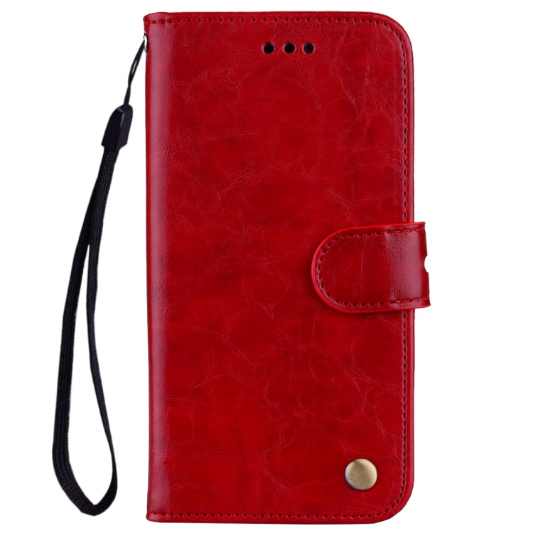 Business Style Oil Wax Texture Horizontal Flip Leather Case for Huawei Honor 20, with Holder & Card Slots & Wallet, For Huawei Honor 20