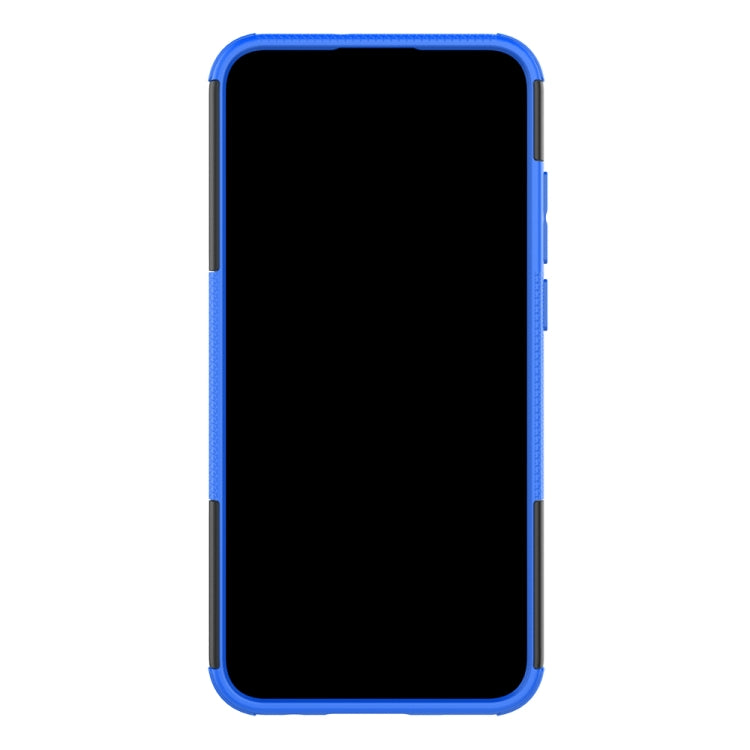 Tire Texture TPU+PC Shockproof Case for Huawei P Smart+ 2019, with Holder, For Huawei P Smart+ 2019